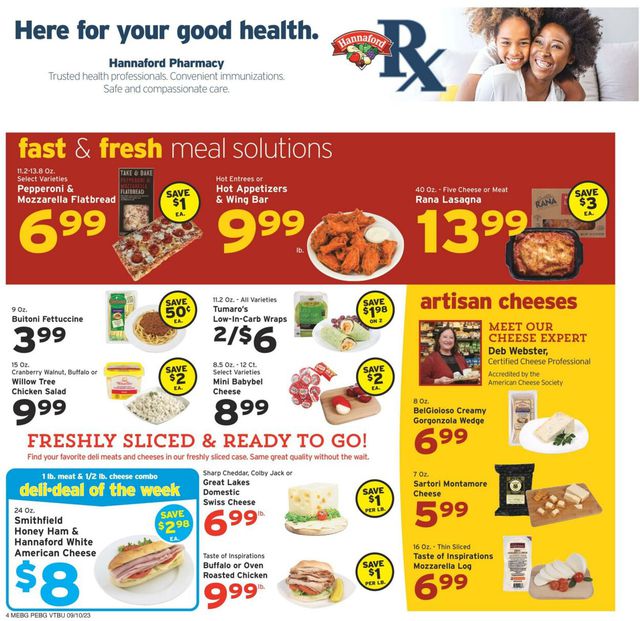 Catalogue Hannaford from 09/10/2023