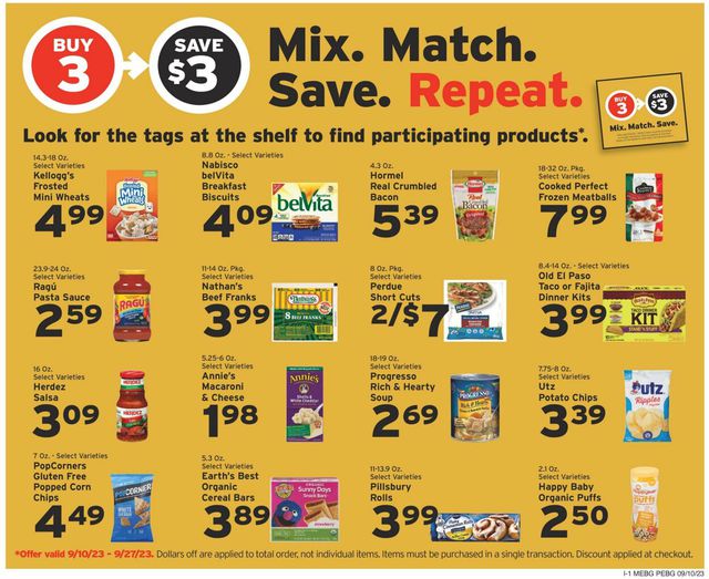 Catalogue Hannaford from 09/10/2023