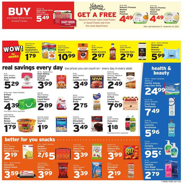 Catalogue Hannaford from 09/17/2023