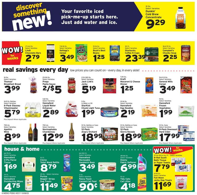 Catalogue Hannaford from 10/08/2023