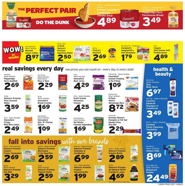 Catalogue Hannaford from 10/08/2023