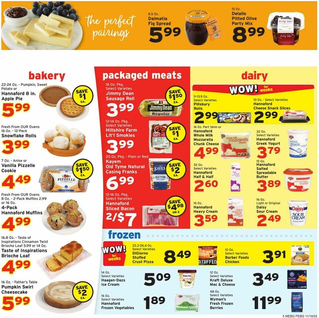 Catalogue Hannaford from 11/19/2023