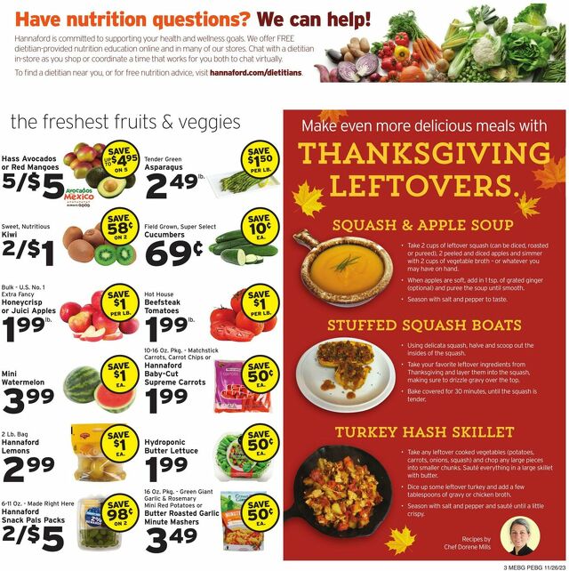 Catalogue Hannaford from 11/26/2023