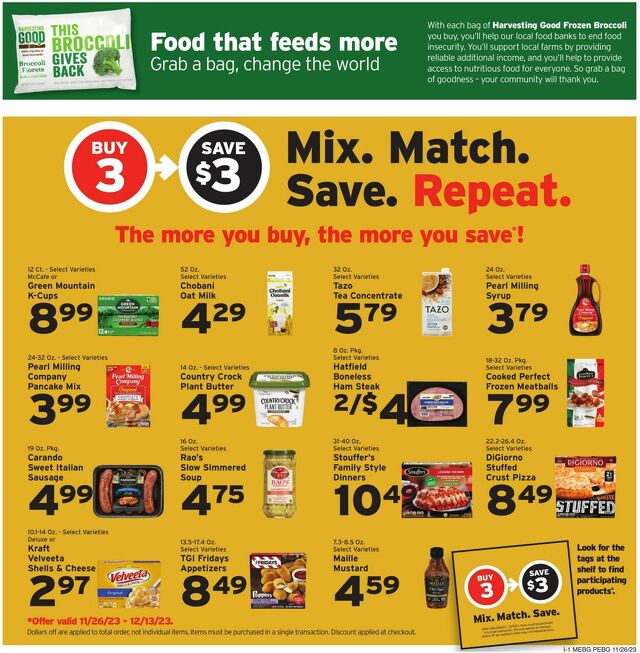 Catalogue Hannaford from 11/26/2023