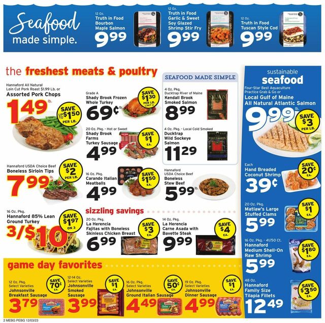 Catalogue Hannaford from 12/03/2023