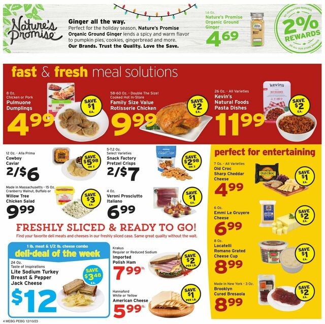 Catalogue Hannaford from 12/10/2023