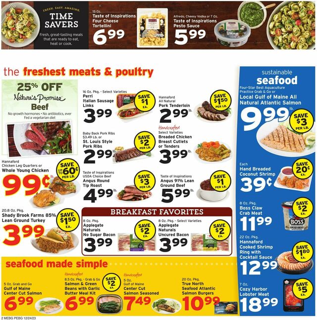 Catalogue Hannaford from 12/24/2023