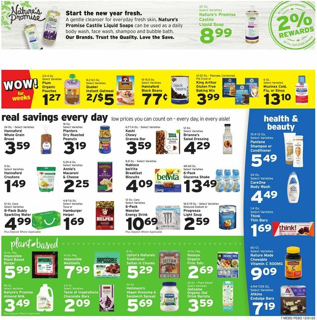 Catalogue Hannaford from 12/31/2023