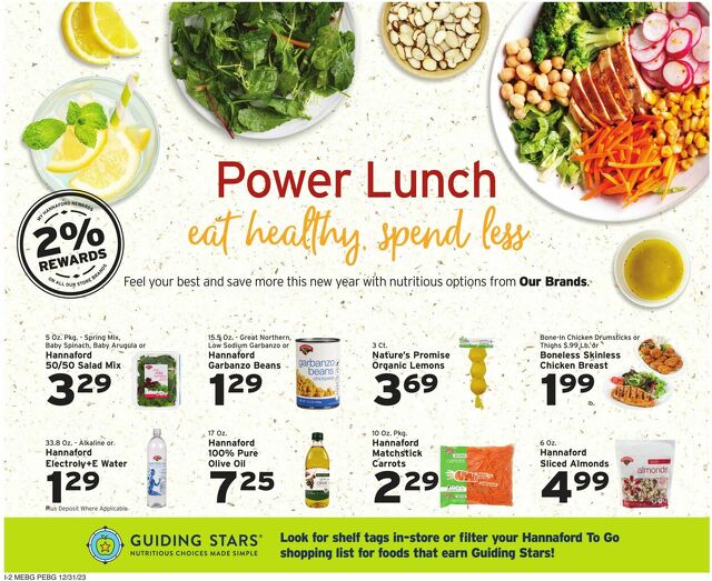 Catalogue Hannaford from 12/31/2023