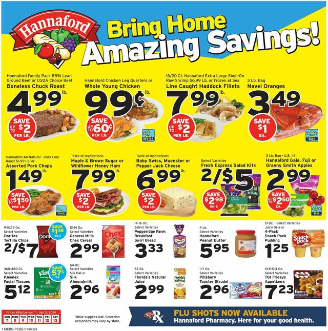 Catalogue Hannaford from 01/07/2024