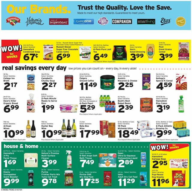 Catalogue Hannaford from 01/07/2024