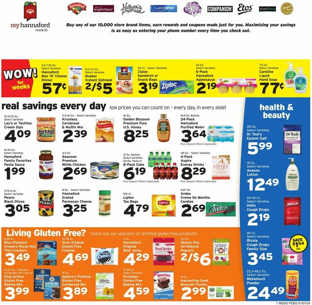 Catalogue Hannaford from 01/07/2024