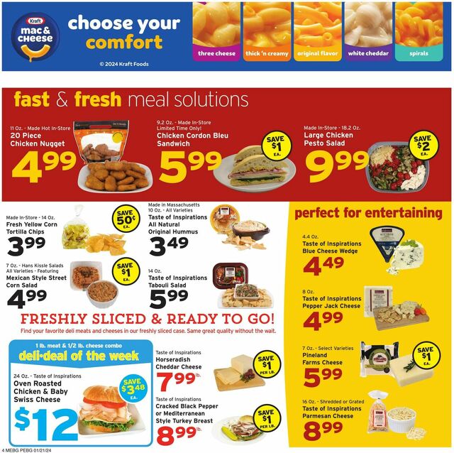 Catalogue Hannaford from 01/21/2024