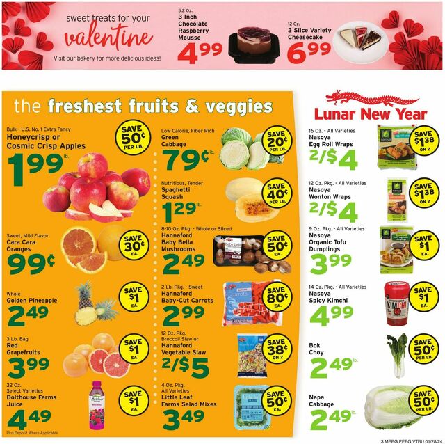 Catalogue Hannaford from 01/28/2024