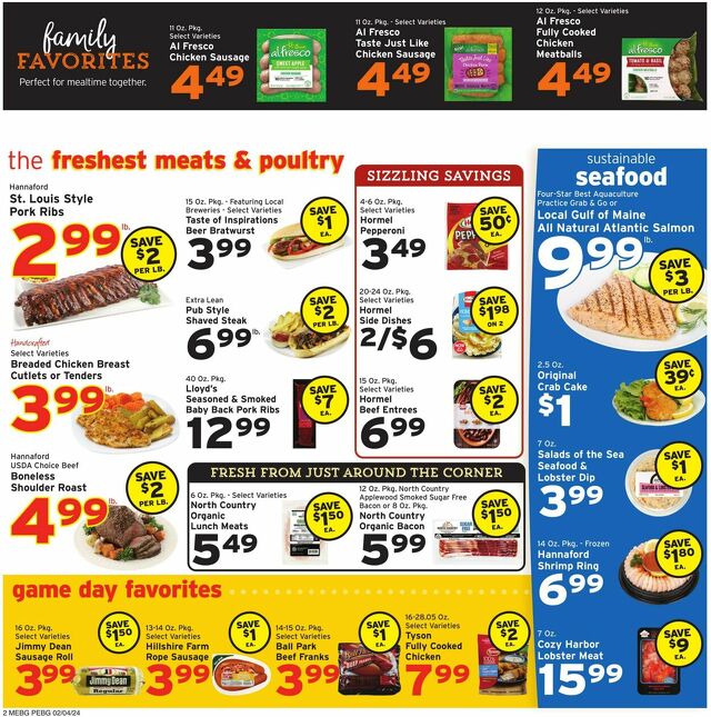 Catalogue Hannaford from 02/04/2024