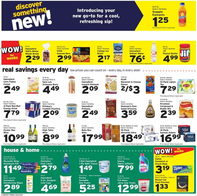 Catalogue Hannaford from 02/04/2024