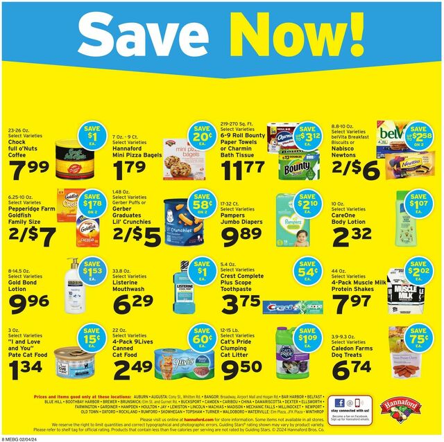 Catalogue Hannaford from 02/04/2024