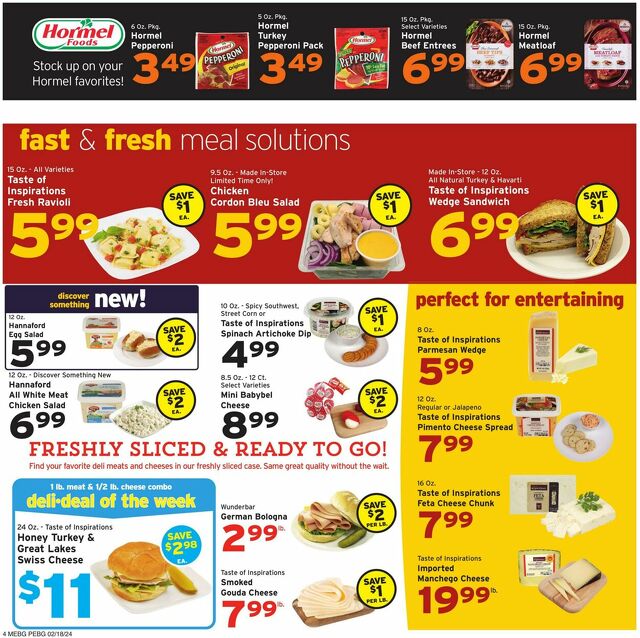 Catalogue Hannaford from 02/18/2024