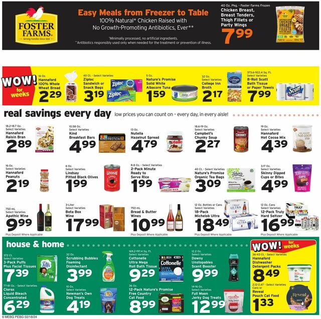 Catalogue Hannaford from 02/18/2024