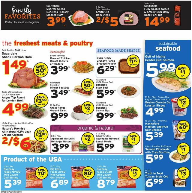 Catalogue Hannaford from 02/25/2024