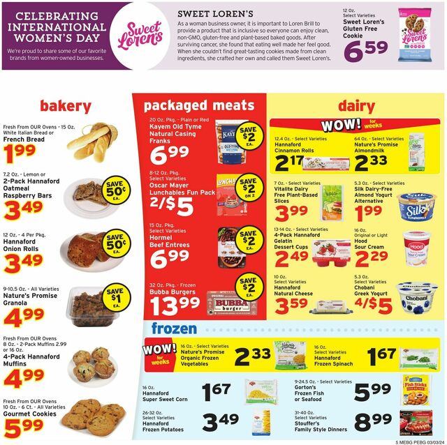 Catalogue Hannaford from 03/03/2024