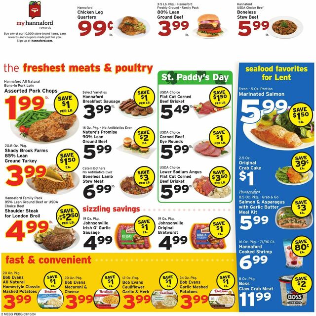 Catalogue Hannaford from 03/10/2024