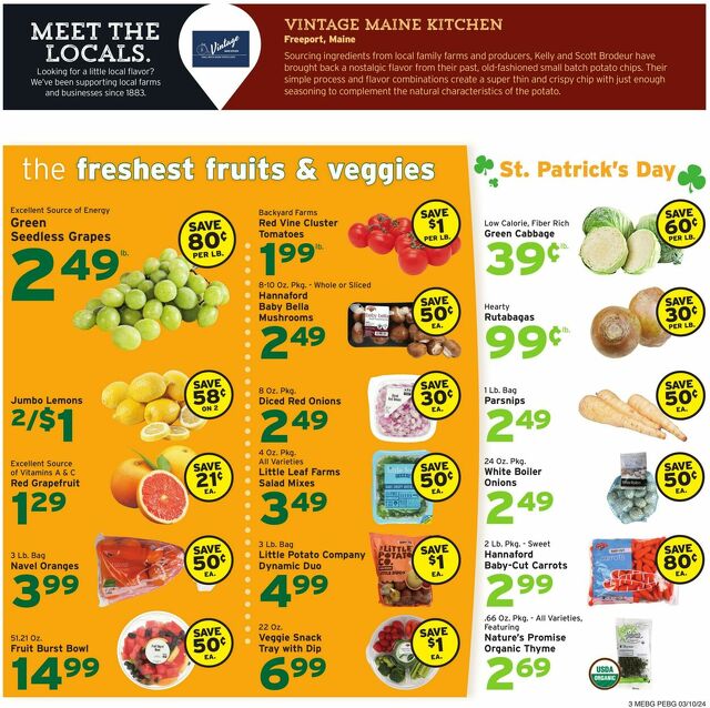 Catalogue Hannaford from 03/10/2024