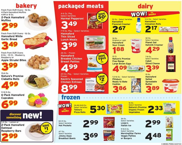 Catalogue Hannaford from 04/07/2024
