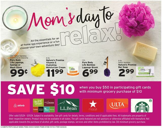 Catalogue Hannaford from 05/05/2024