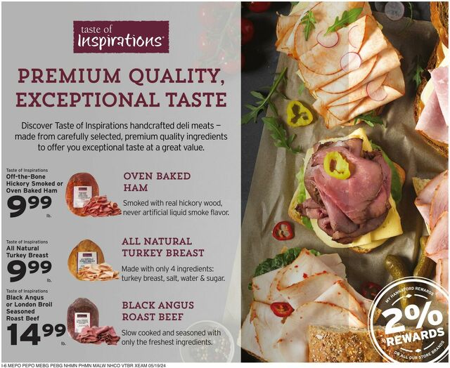 Catalogue Hannaford from 05/19/2024