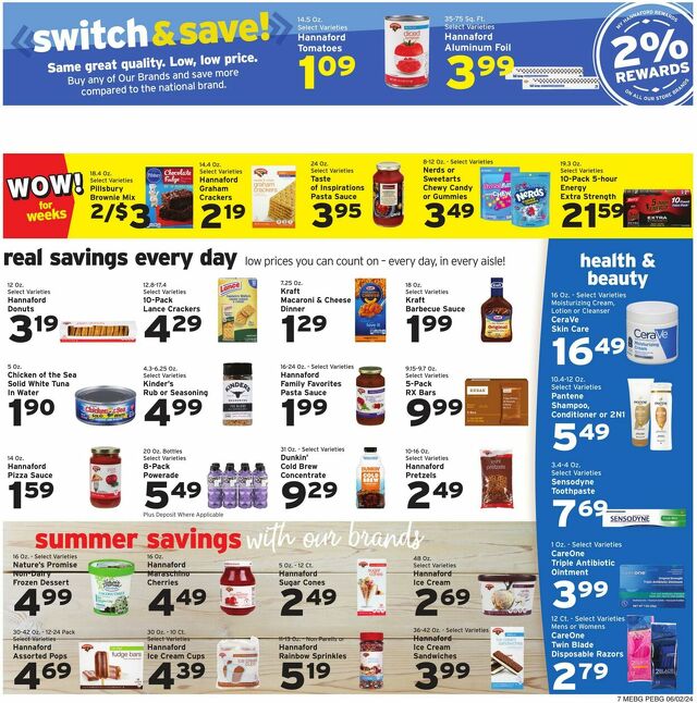 Catalogue Hannaford from 06/02/2024