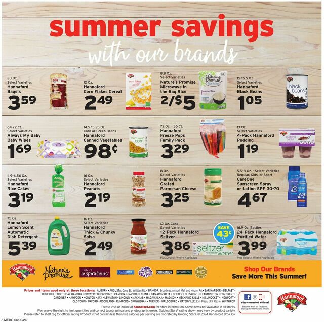 Catalogue Hannaford from 06/02/2024