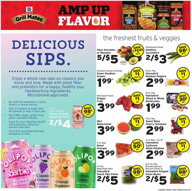 Catalogue Hannaford from 07/07/2024