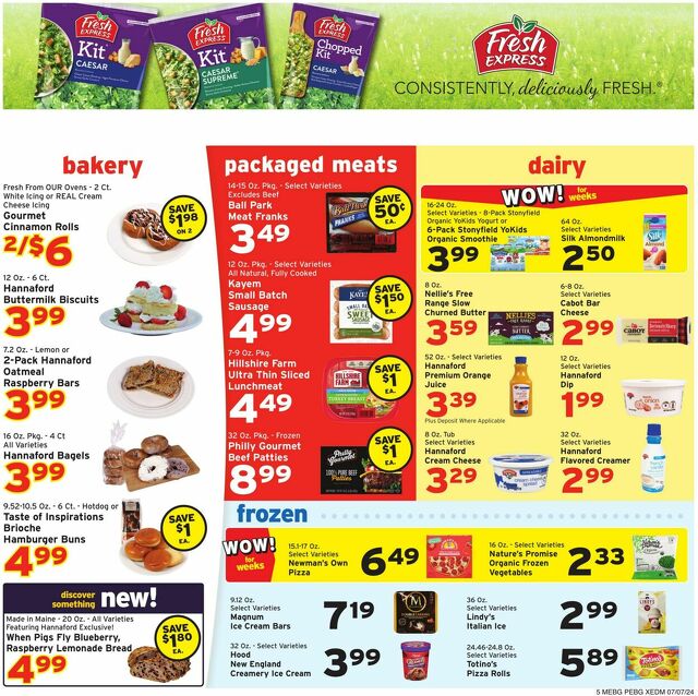Catalogue Hannaford from 07/07/2024