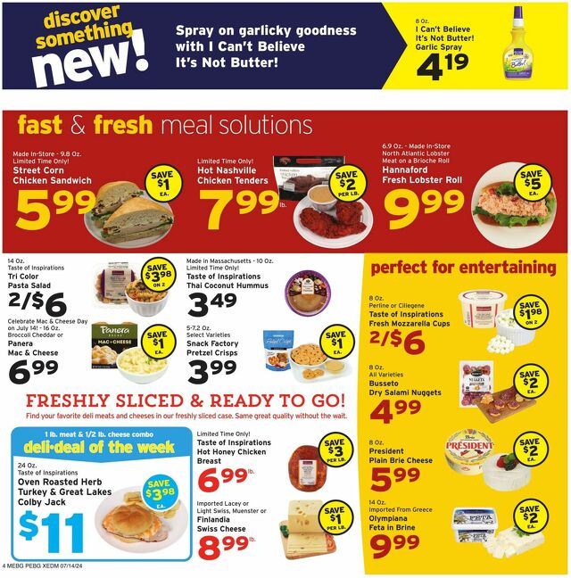 Catalogue Hannaford from 07/14/2024