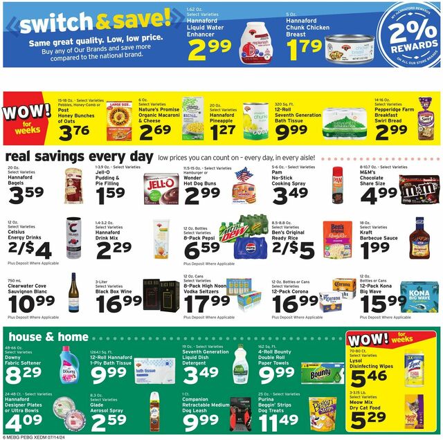 Catalogue Hannaford from 07/14/2024
