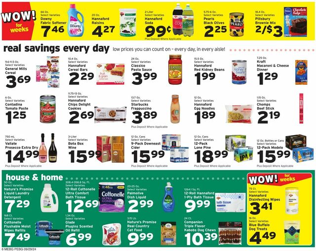 Catalogue Hannaford from 09/29/2024