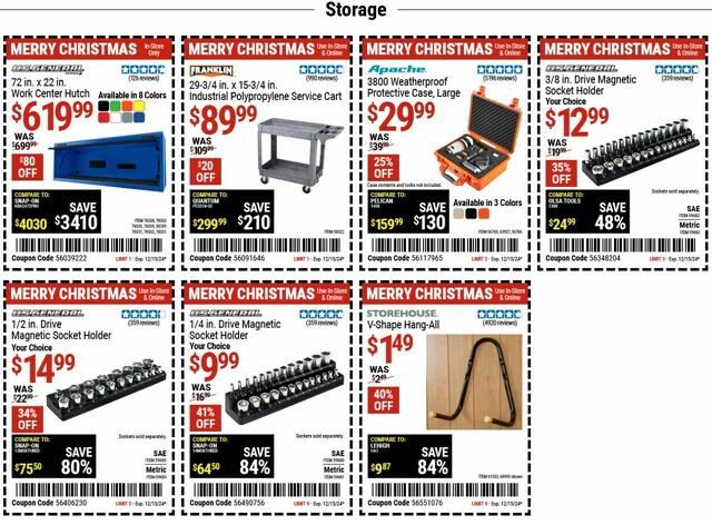 Catalogue Harbor Freight from 12/09/2024