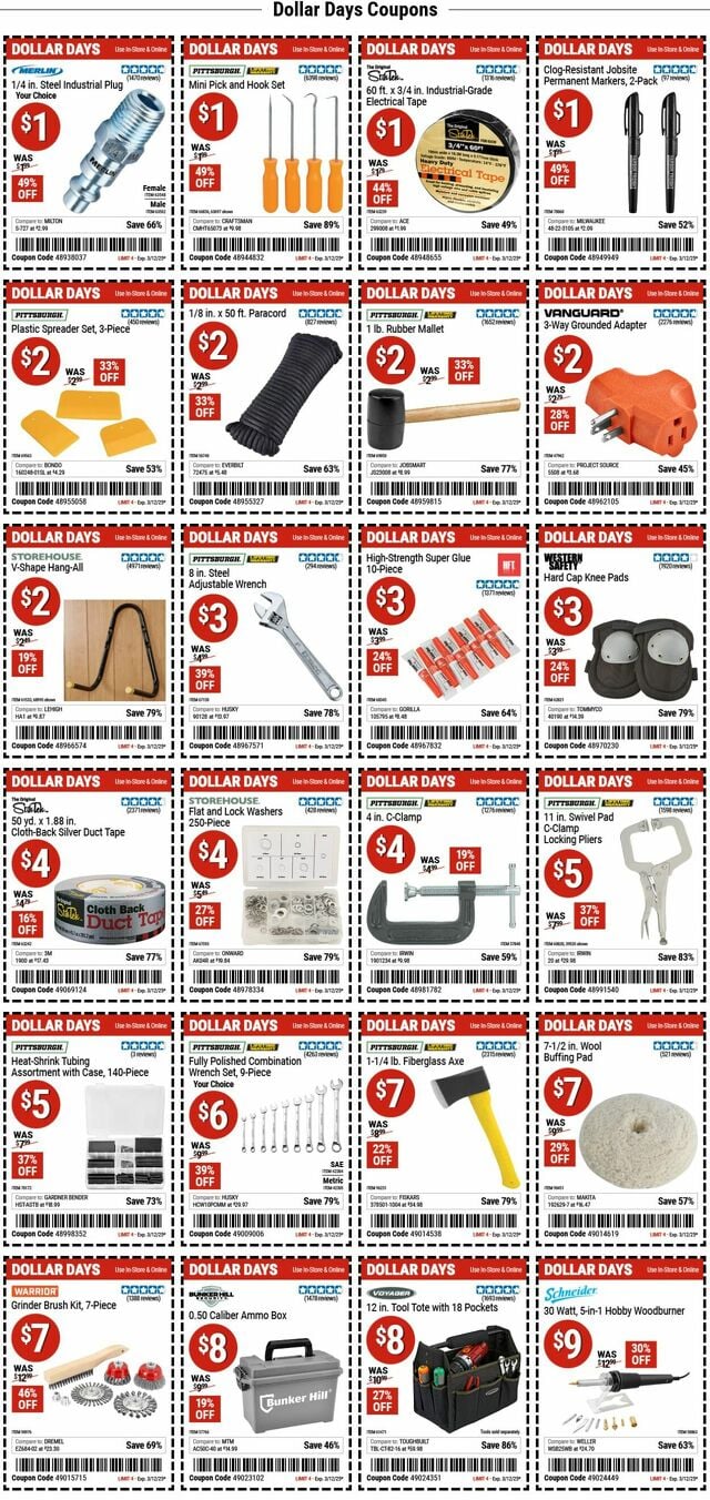 Catalogue Harbor Freight from 03/10/2025