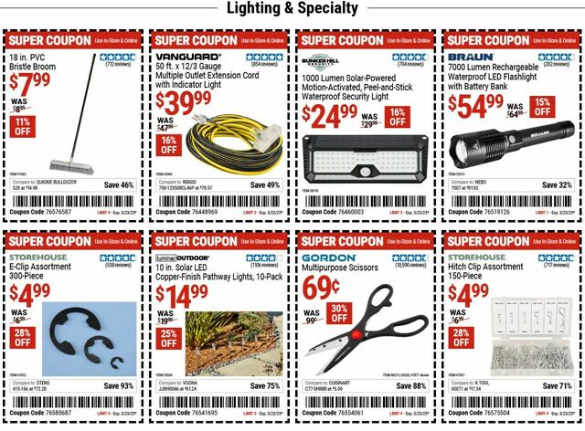 Catalogue Harbor Freight from 03/10/2025