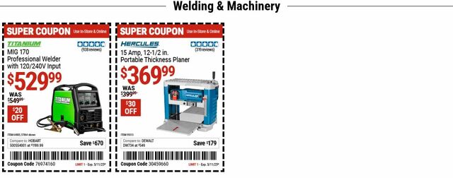 Catalogue Harbor Freight from 05/05/2025