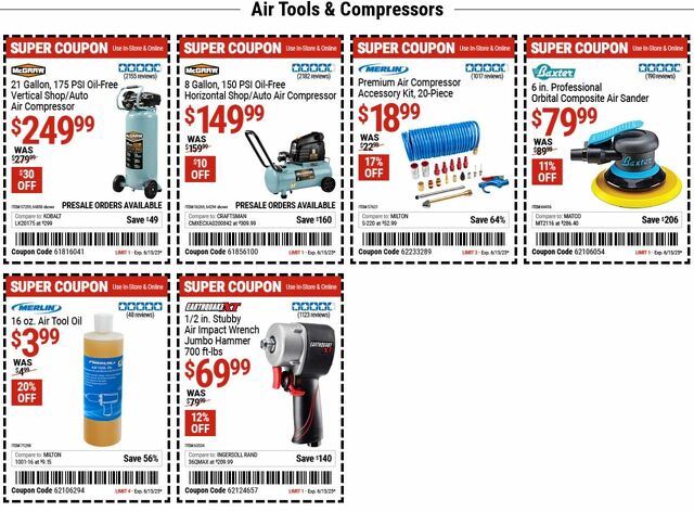 Catalogue Harbor Freight from 05/26/2025