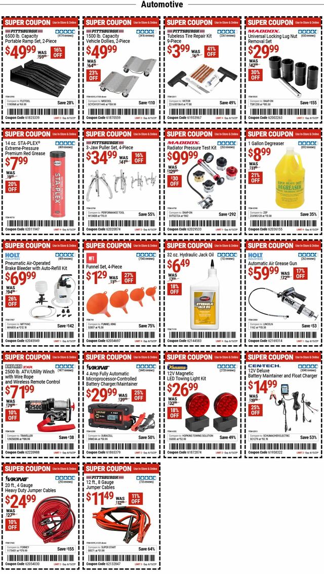 Catalogue Harbor Freight from 05/26/2025