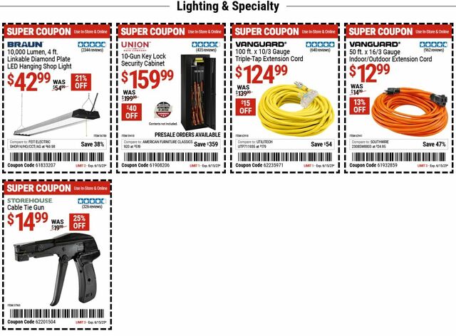 Catalogue Harbor Freight from 05/26/2025