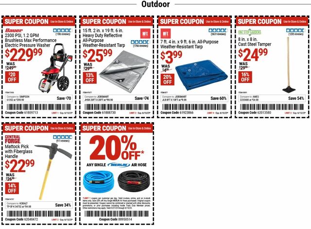 Catalogue Harbor Freight from 05/26/2025