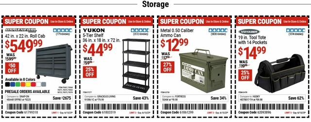 Catalogue Harbor Freight from 05/26/2025