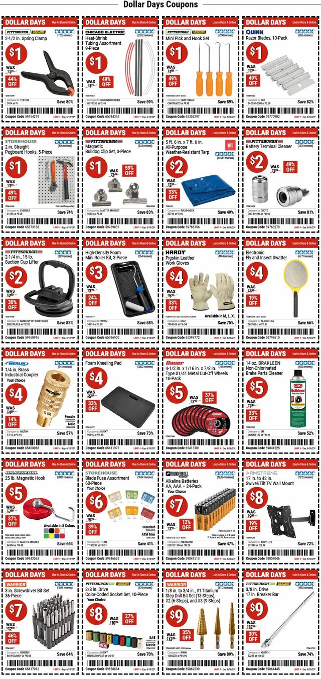 Catalogue Harbor Freight from 06/02/2025