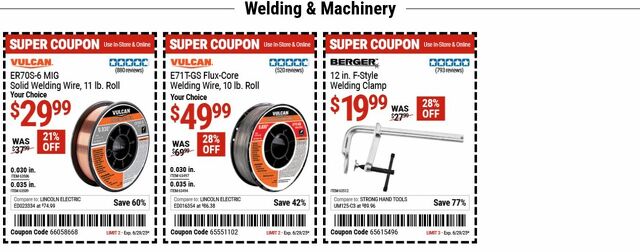 Catalogue Harbor Freight from 06/16/2025