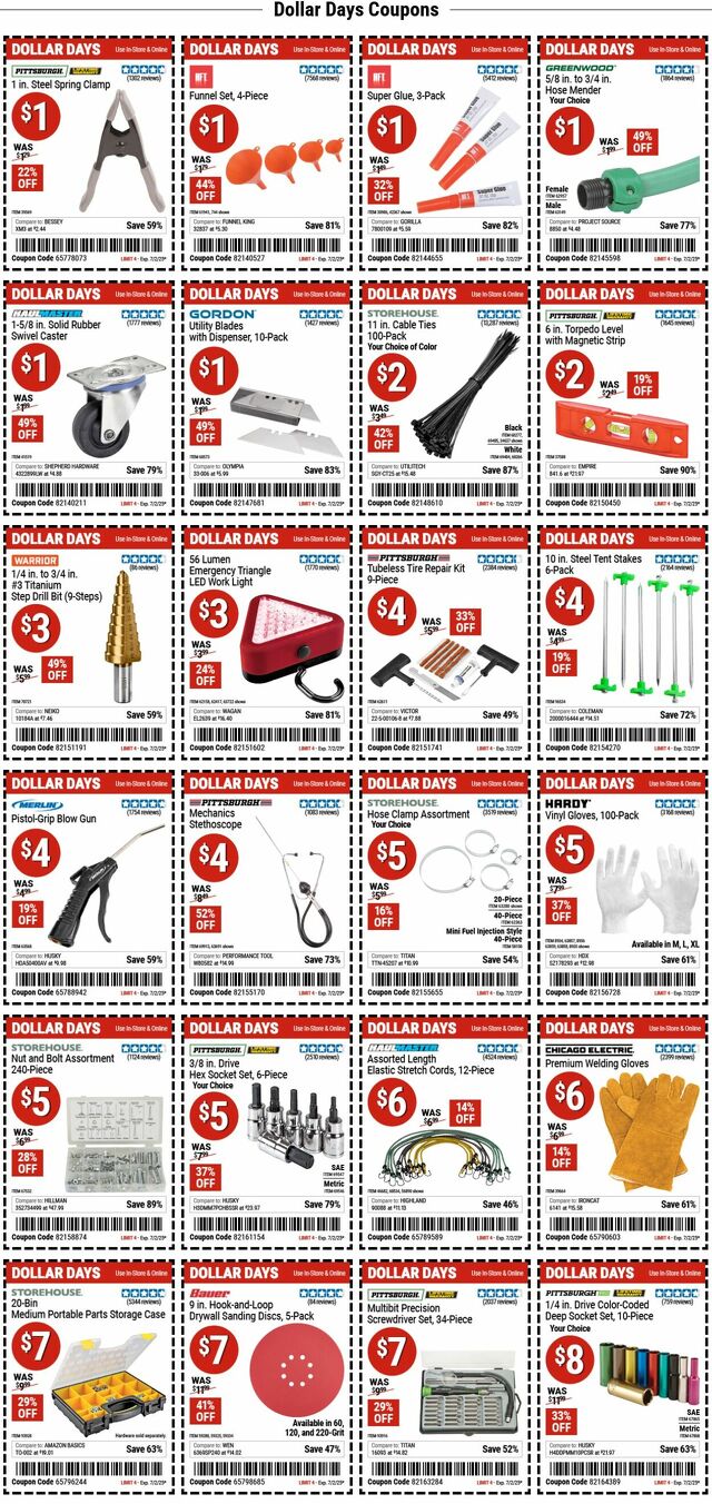 Catalogue Harbor Freight from 06/16/2025