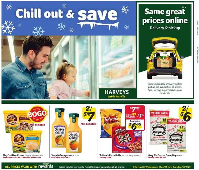 Catalogue Harveys Supermarket from 10/04/2023